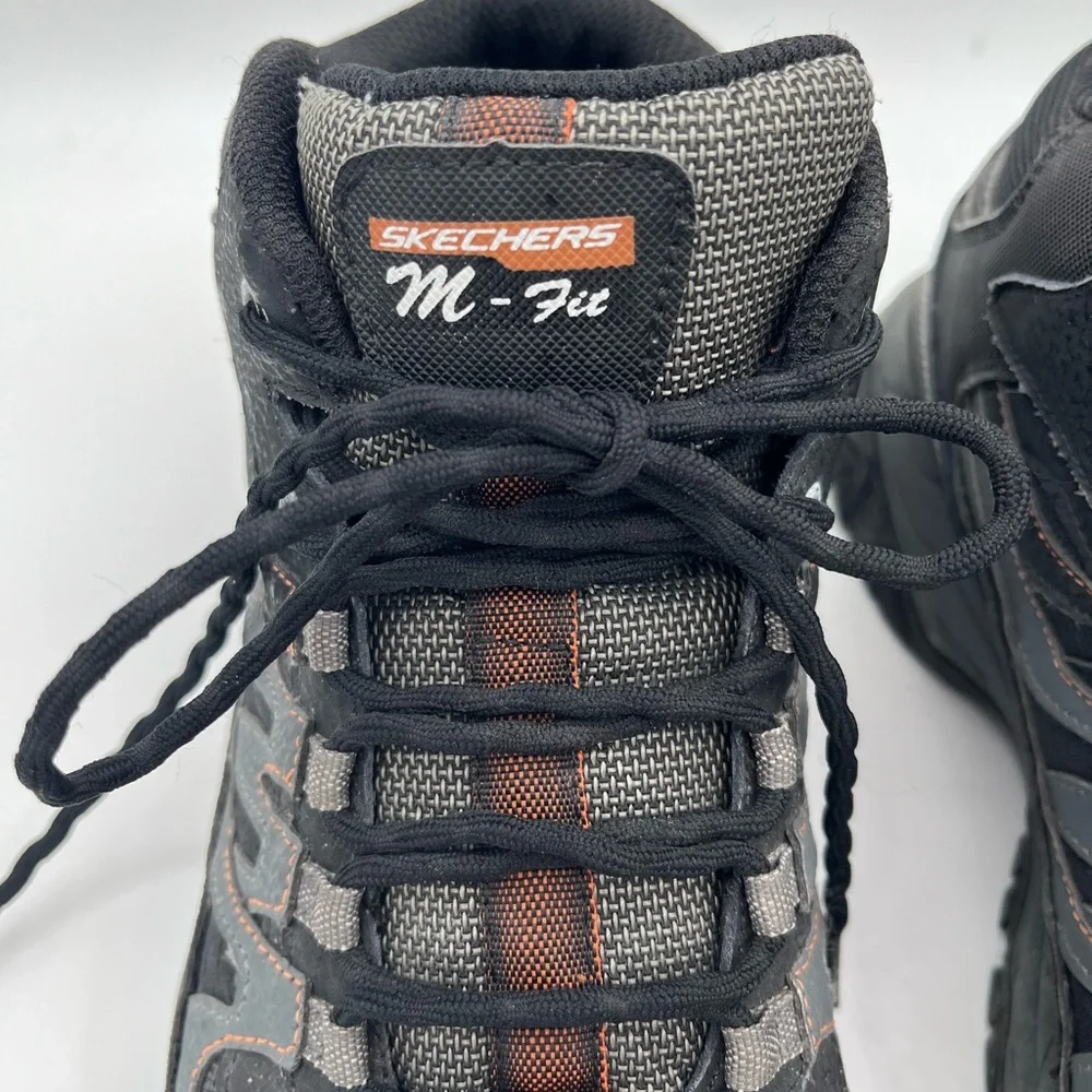 Skechers Men's Black M Fit Afterburn Hiking Boots - Picture 2 of 7